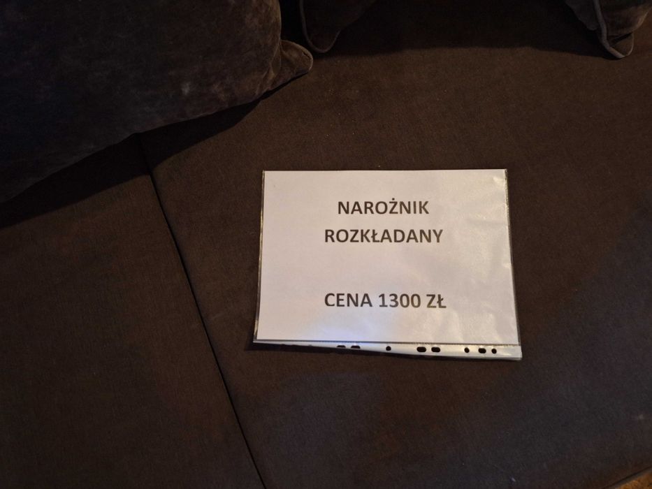 Narożnik rozkładany.