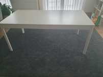 Mesa extensível branca