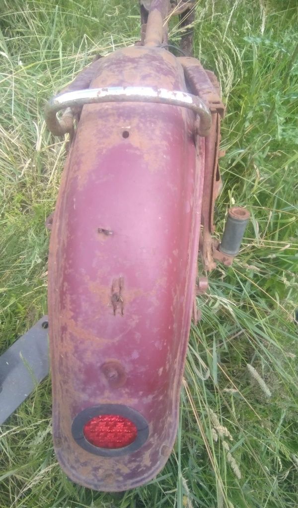 Zawieszenie błotnik Jawa 250 CZ 353 kierownica,stopka