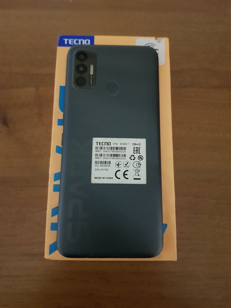 Продам Texno spark 7 4/128
