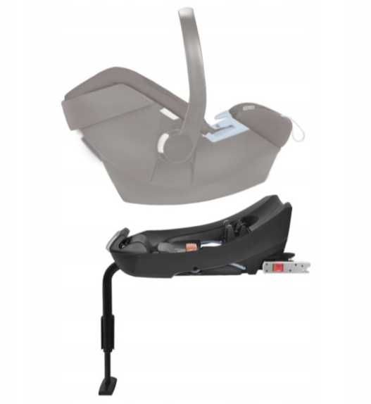 CYBEX SILVER Fotelik samochodowy 0-13 kg Aton Blue Moon, czerwony