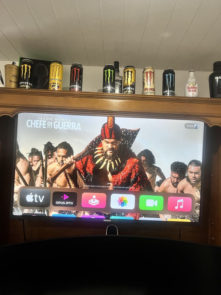 Smart Tv 4k 50’ polegadas