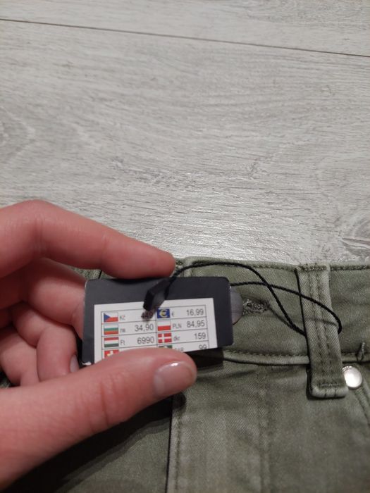Nowe spodenki jeansowe xs