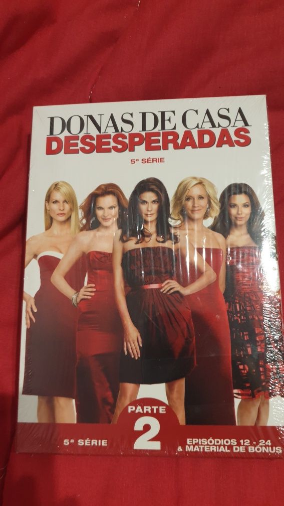 DVD-Donas de Casa Desesperadas - 5 Série - parte 2 - novo