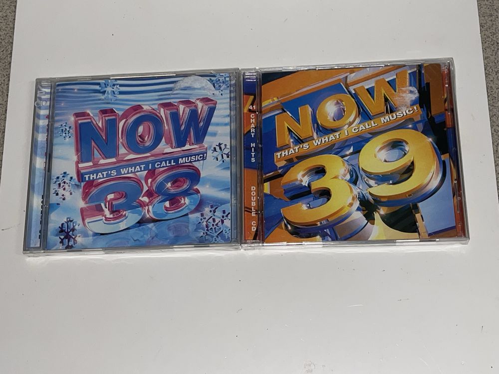 NOW 38 i 39 podwójne CD audio nowe cena za obie
