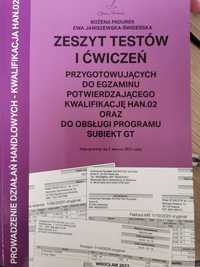 Zeszyt ćwiczeń i testów do egzaminu kwalifikacje Han. 02