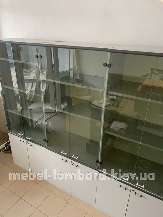 Директорский кабинет (5 предметов) "Меркс" "Серый" бу