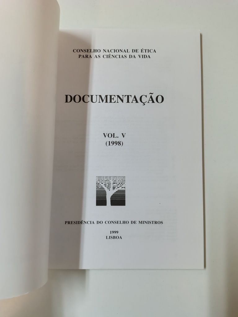 Conselho Nacional de ética para as ciências da vida - Vol. V