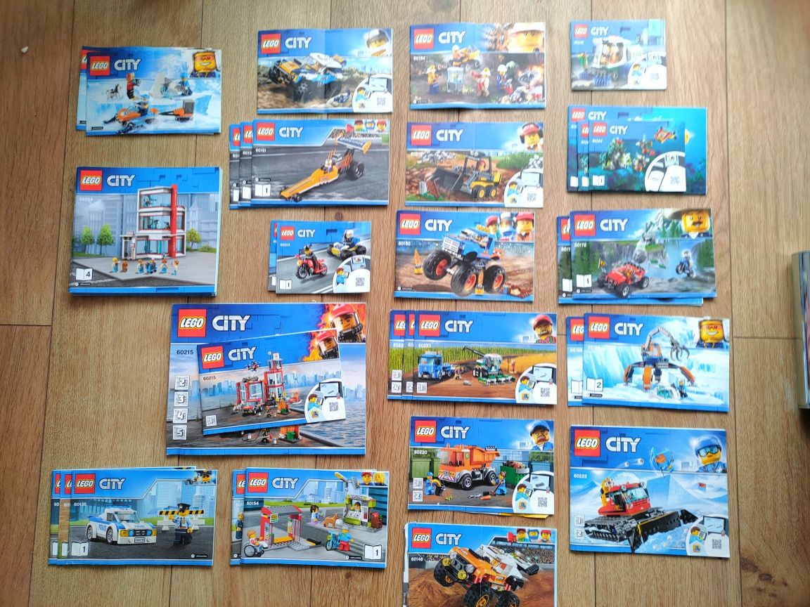 Instrukcje LEGO różne kategorie