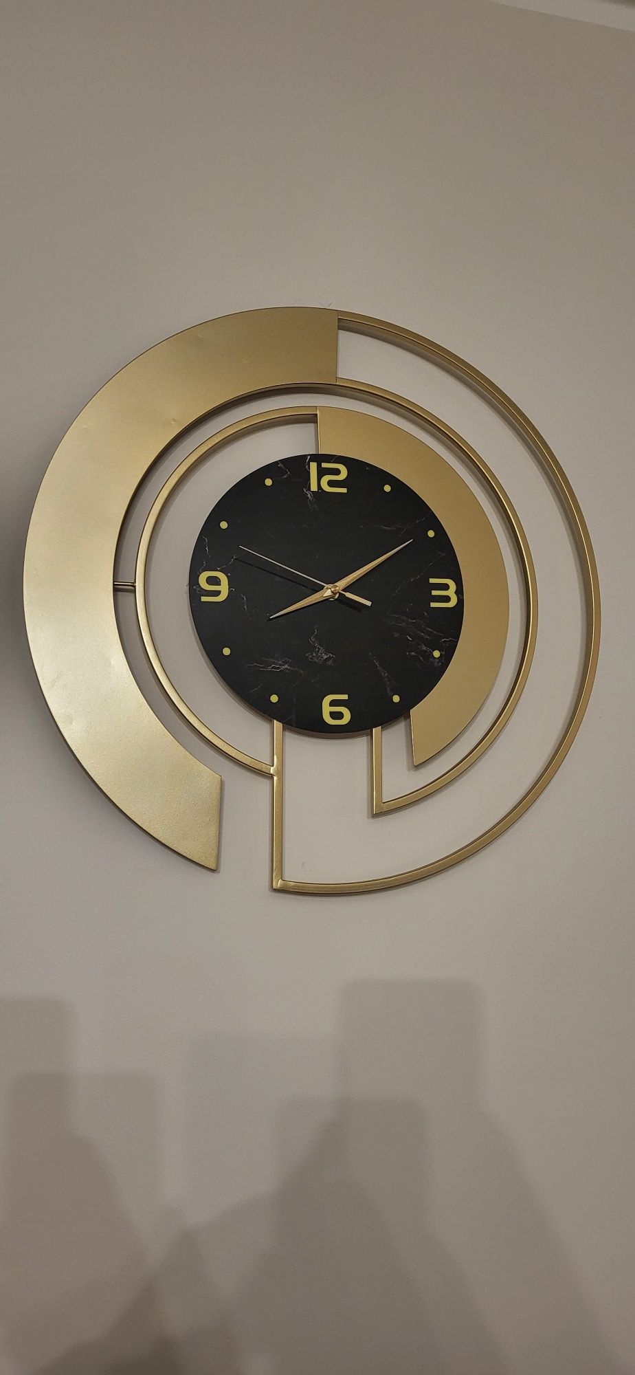 Zegar złoty 50cm