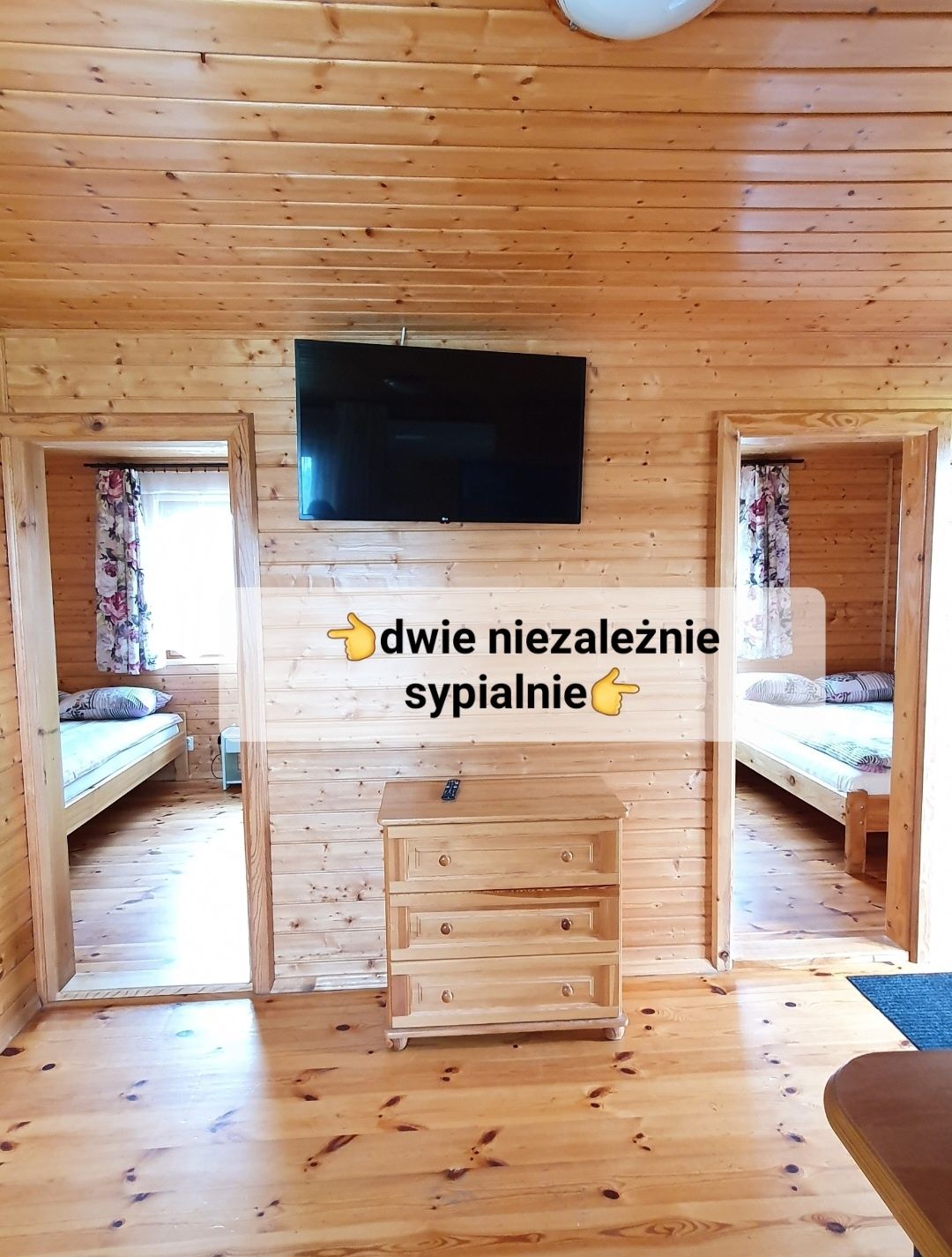 ,,Kiczara"Domki/pokoje nad J.Solińskim -punkt widokowy Polańczyk