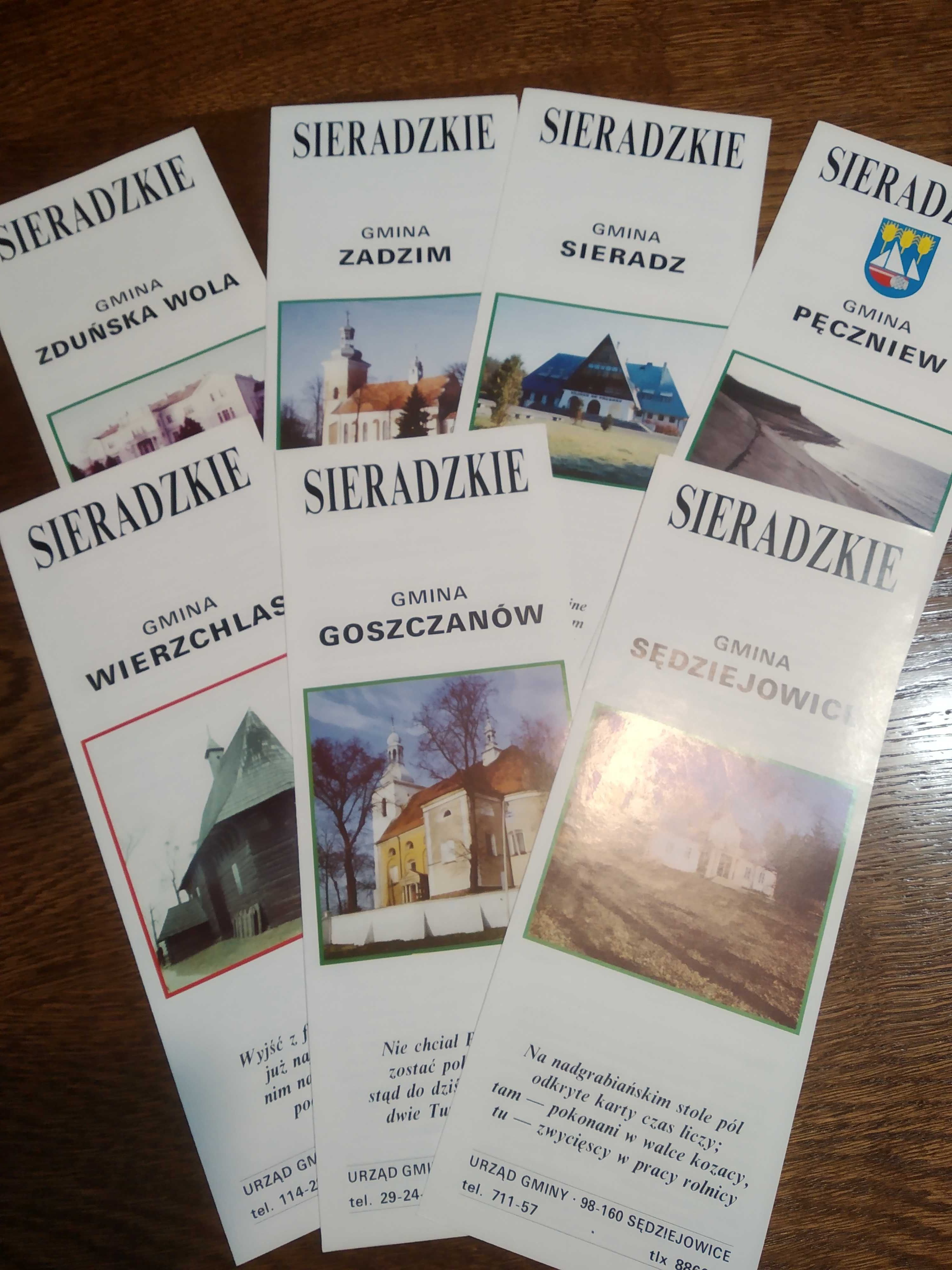 Folder turystyczny - województwo sieradzkie