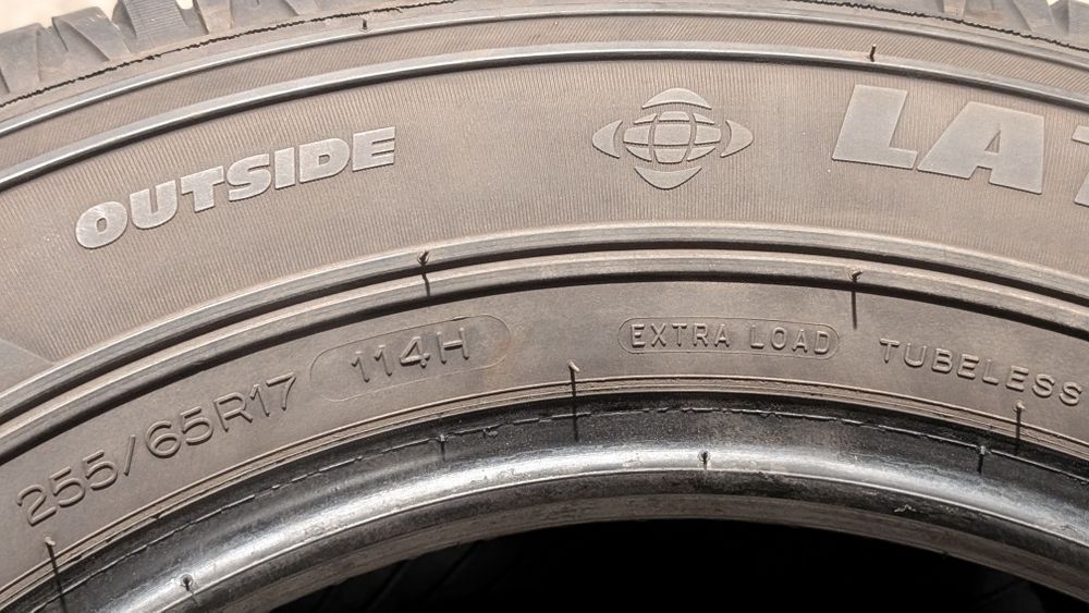 Шини зимні, все сезонні Michelin Latitude Cross 255 65 R17