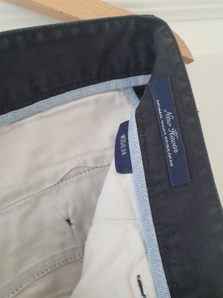 Spodnie Gant New Heaven 35 czarne chino