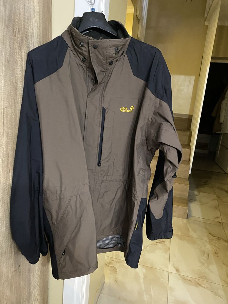 Jack Wolfskin kurtka męska XXL termoaktywna brązowoczarna oryginał