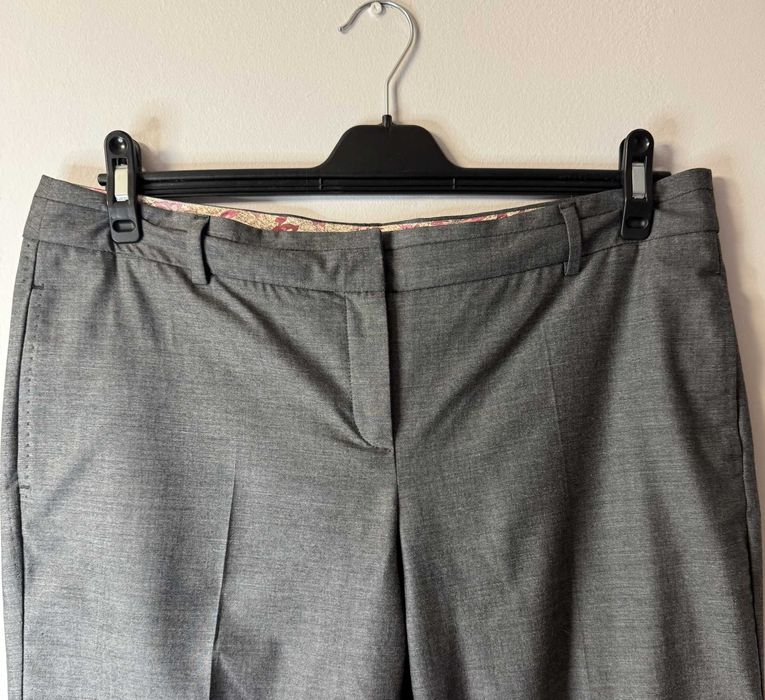Szare spodnie eleganckie kant 44 I Blues Marella 44