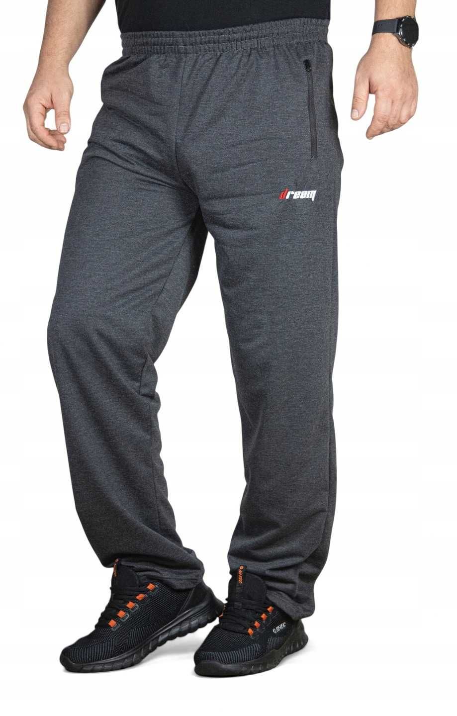Spodnie Dresowe Prosta Nogawka N4 G r.4XL