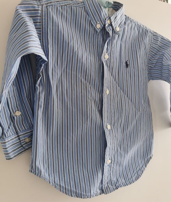 Elegancka koszula w paski Ralph Lauren - rozm. 98