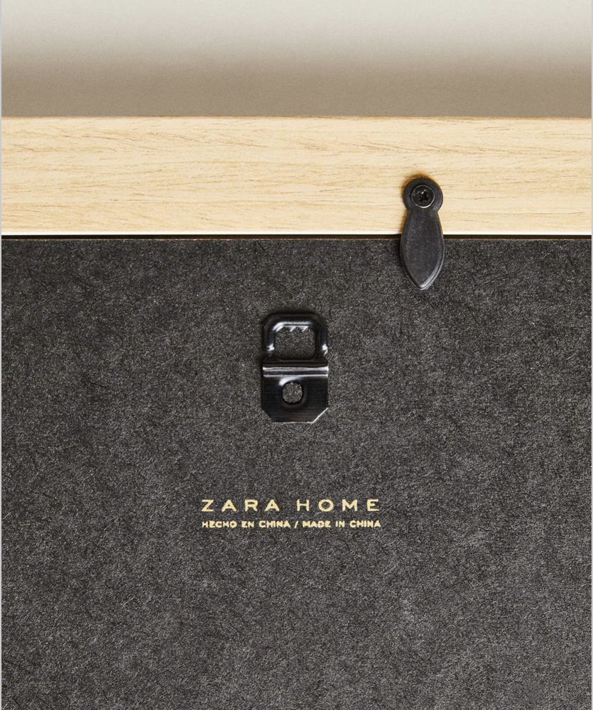 Moldura De Fotos De Madeira Zara Home NOVO