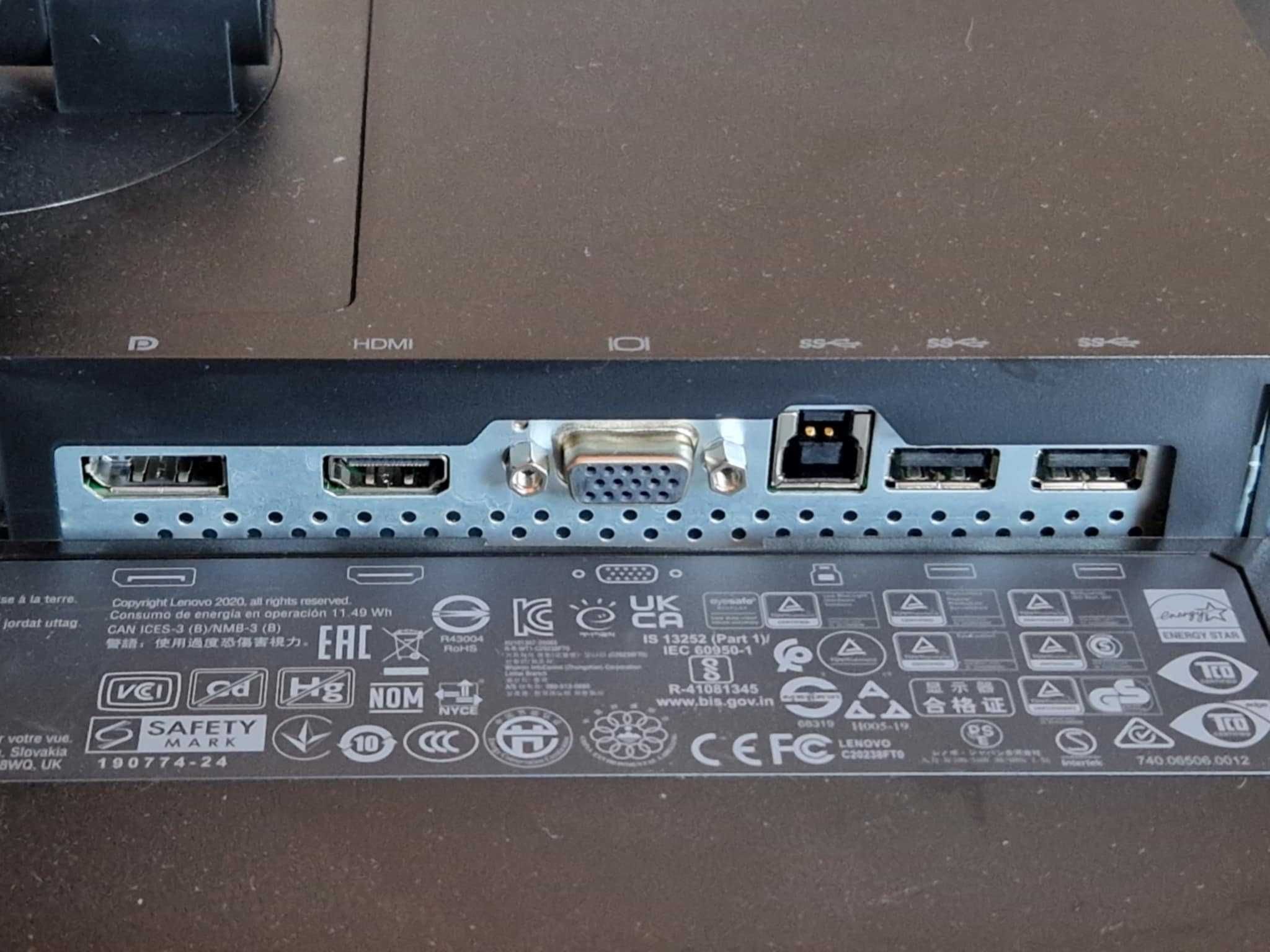 Monitor Lenovo T24 i2L C20238FT0