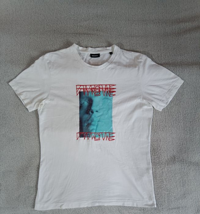 Біла футболка Diesel