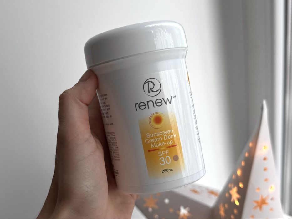 Розлив СПФ Renew Sunscreen Cream SPF-30 Demi Make up