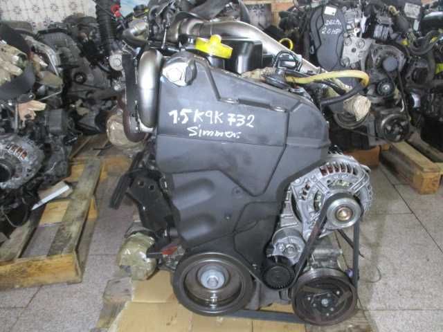 Motor completo Renault Megane e Scenic 1.5DCI 106cv K9K732