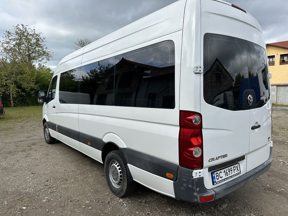 Volkswagen crafter lt 2012р 2.0тді 9 місць оригінальний пасажир