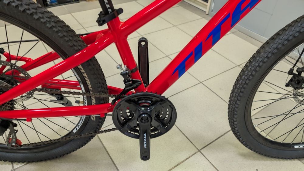 Новый горный велосипед Titan Apollo 24" алюминиевая рама