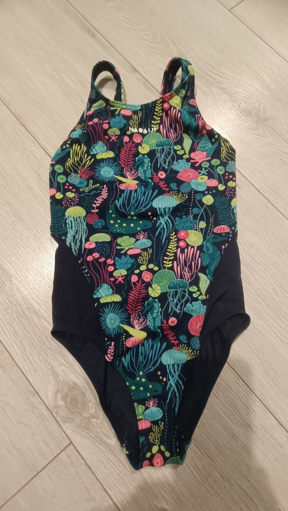 Strój kąpielowy jednoczęściowy Decathlon Nabaiji r. 122/128.
