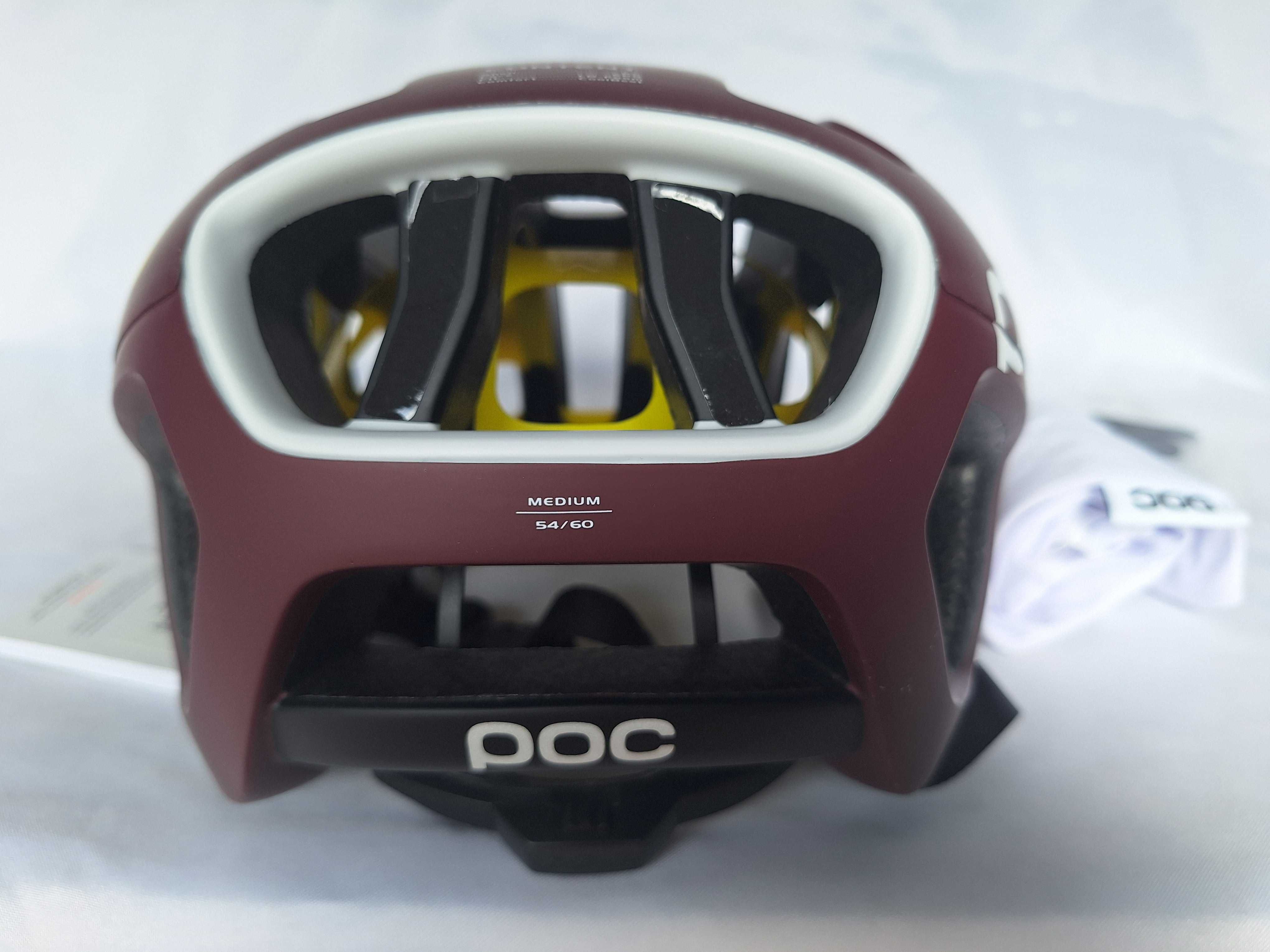 Kask rowerowy szosowy Poc Octal Mips Garnet Red Matt M 54-60cm