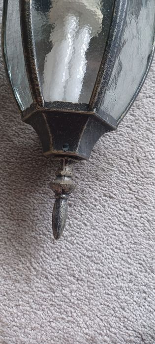 Stara lampa dekoracyjna latarenka