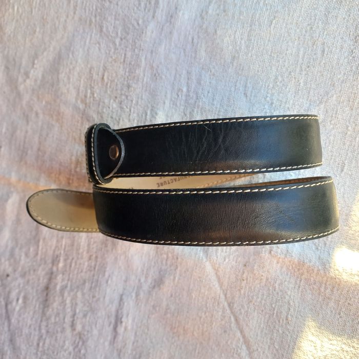 Paraboot leather belt