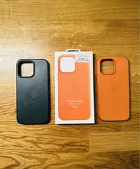 Чохол Apple Iphone 14 pro max leather case (2 шт.)