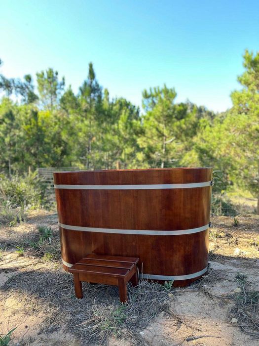 Banheira de imersão em madeira tratado Termowood (Novo)