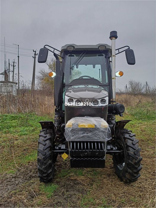 Мінітрактор Скаут 404 C компресор реверс примусова на широких колесах