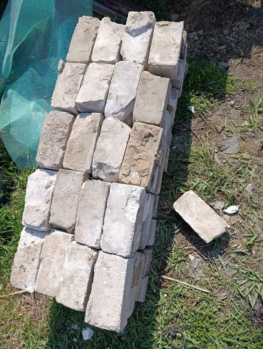 Кирпич белый полуторный б.у