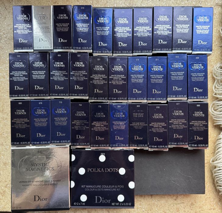 Лак/гель для нігтів Діор/Dior. Майже всі 1 використання
