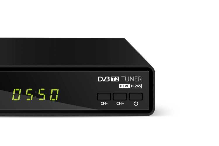 Tuner DVB-T2 H.265 HEVC Kruger&Matz