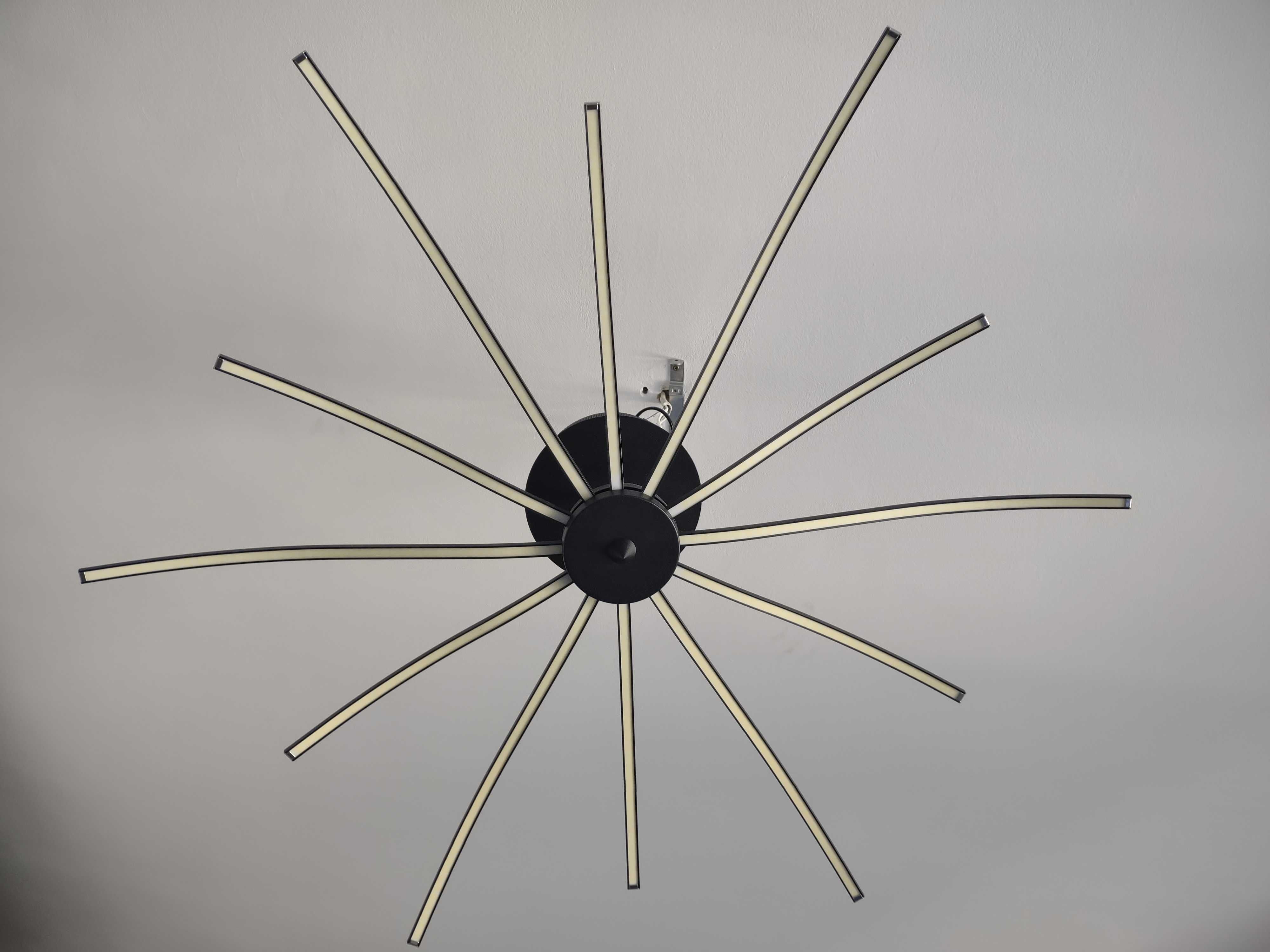 Lis lighting lampa pająk wraz z 2 kinkietami led