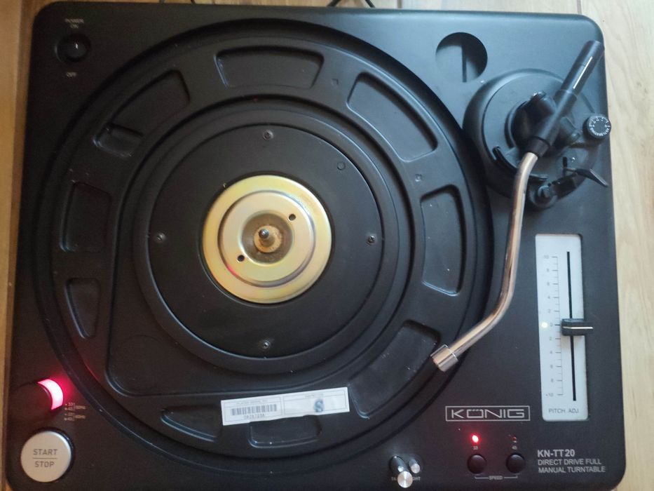 WYPRZEDAŻ! Gramofon DJ König Direct drive- nóżki ,silnik części do Tec