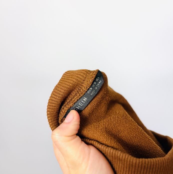 Bluza w karmelowym odcieniu M 38 Shein