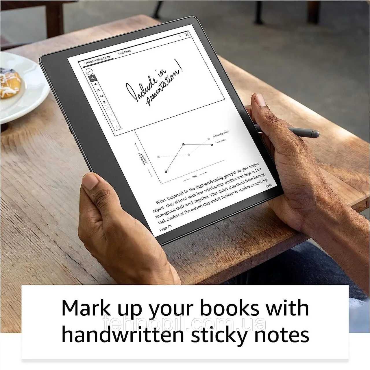 Електронна книга Amazon Kindle Scribe 16 GB 10.2 з Premium Pen