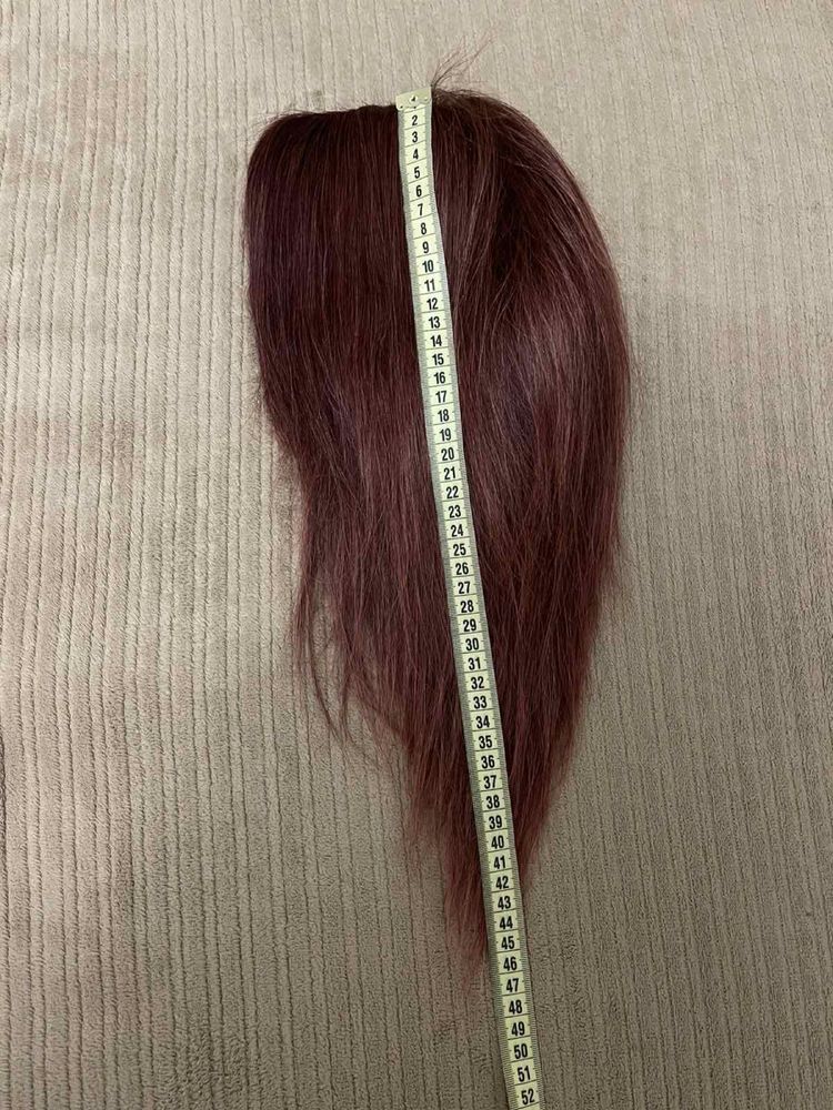 Перука натуральна дитяче волосся довжина 45 см