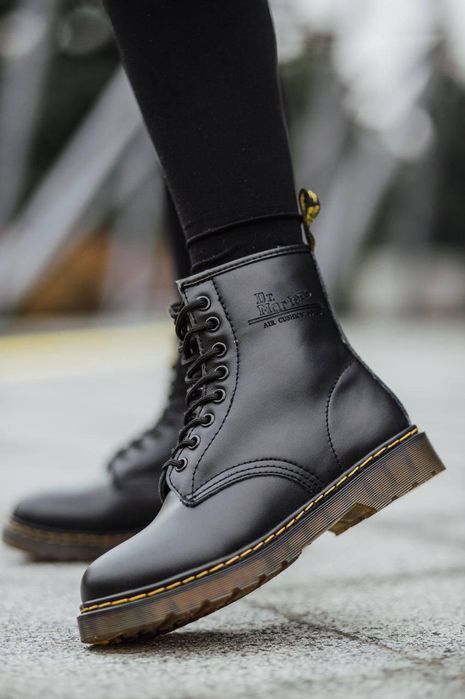 Ботинки мужские Dr. Martens 1460 Black 11822006 Доктор Мартенс (МЕХ)