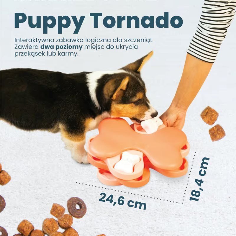 Nina Ottosson PUPPY Tornado zabawka interaktywna, szczeniak Level 2