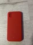 Etui na telefon iPhone Xs czerwone