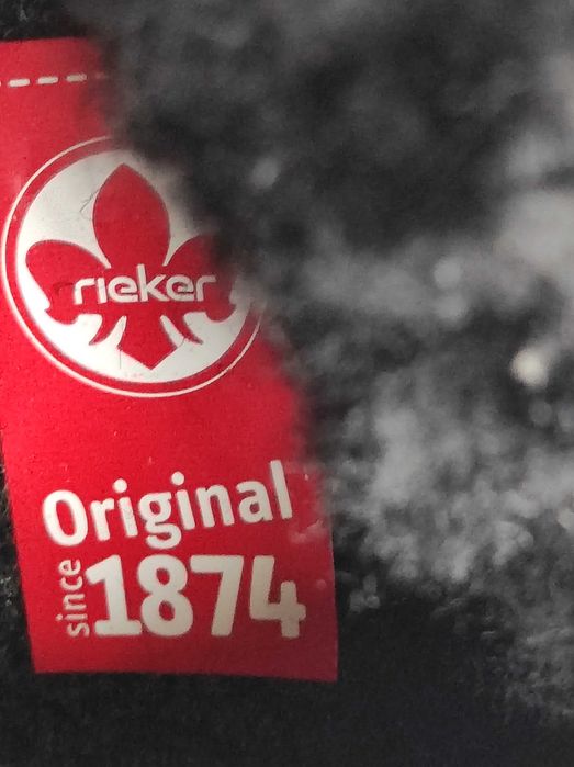 2- Rieker - Markowe botki, śniegowce r. 38