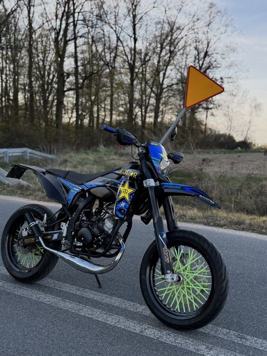 sherco SM RS 50cc 2021r wydech voca pełna moc