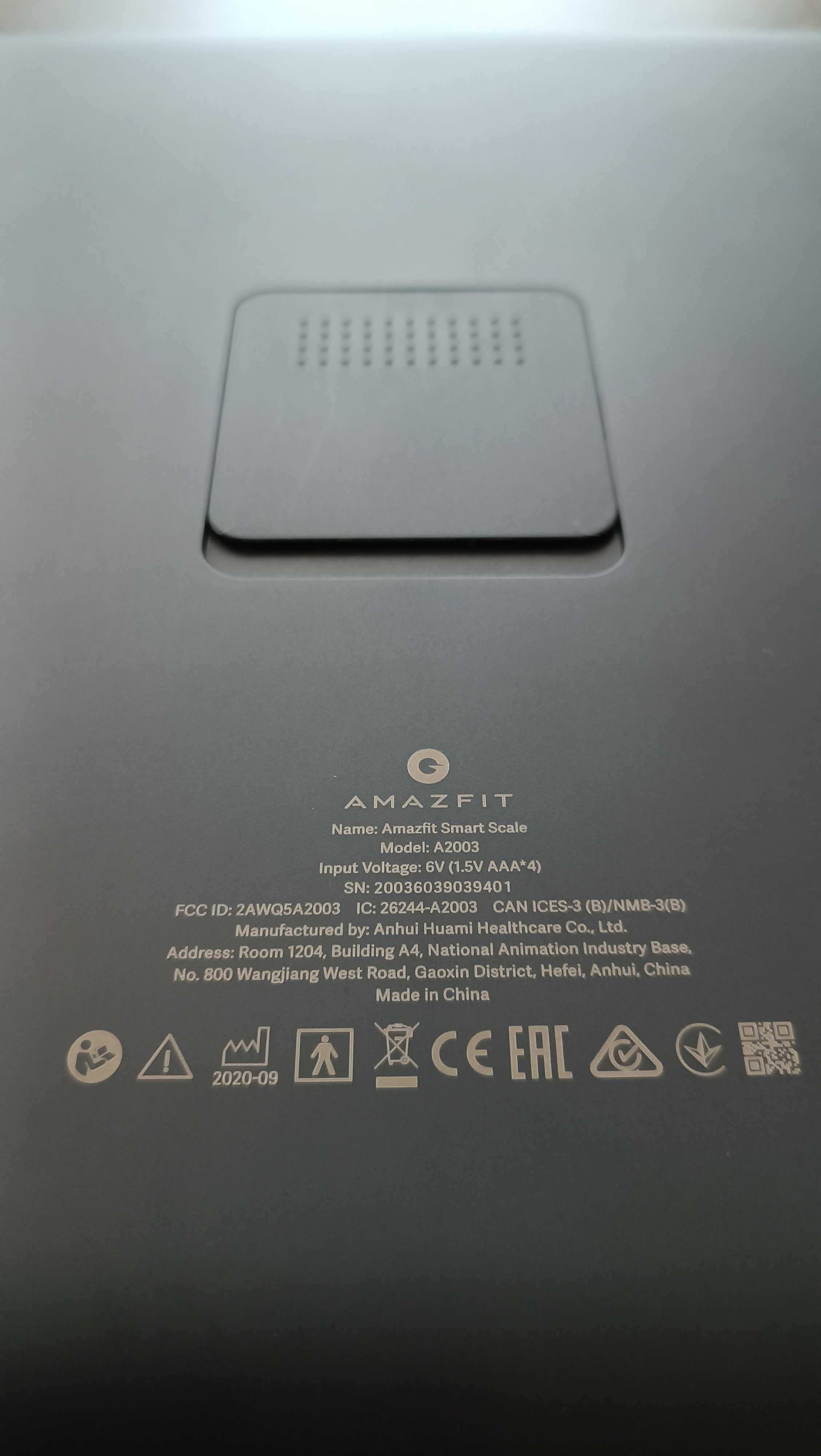 Balança amazfit Smart Scale